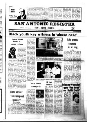 San Antonio Register (San Antonio, Tex.), Vol. 51, No. 19, Ed. 1 Thursday, August 20, 1981