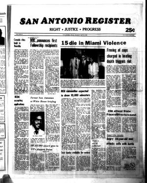 San Antonio Register (San Antonio, Tex.), Vol. 49, No. 8, Ed. 1 Thursday, May 22, 1980