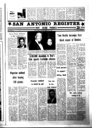 San Antonio Register (San Antonio, Tex.), Vol. 50, No. 30, Ed. 1 Thursday, November 5, 1981