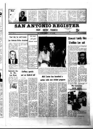 San Antonio Register (San Antonio, Tex.), Vol. 51, No. 16, Ed. 1 Thursday, July 23, 1981