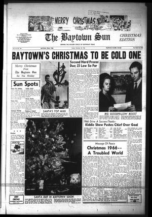 Primary view of object titled 'The Baytown Sun (Baytown, Tex.), Vol. 44, No. 108, Ed. 1 Sunday, December 25, 1966'.