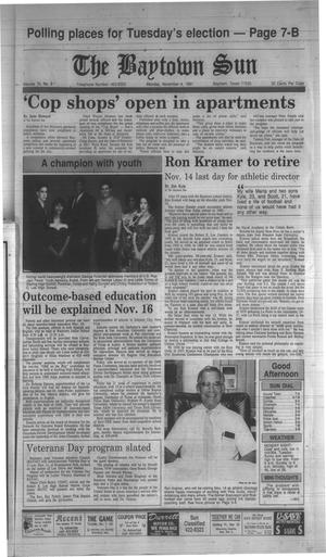 The Baytown Sun (Baytown, Tex.), Vol. 70, No. 3, Ed. 1 Monday, November 4, 1991