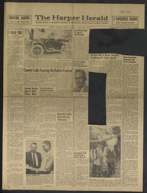 Primary view of object titled 'The Harper Herald (Harper, Tex.), Vol. 43, No. 16, Ed. 1 Friday, April 18, 1958'.