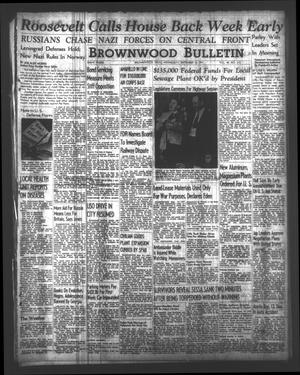 Brownwood Bulletin (Brownwood, Tex.), Vol. 40, No. 315, Ed. 1 Wednesday, September 10, 1941