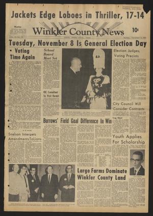 The Winkler County News (Kermit, Tex.), Vol. 30, No. 24, Ed. 1 Sunday, November 6, 1966