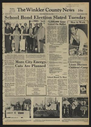 The Winkler County News (Kermit, Tex.), Vol. 37, No. 74, Ed. 1 Monday, December 3, 1973