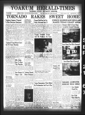 Yoakum Herald-Times (Yoakum, Tex.), Vol. 69, No. 109, Ed. 1 Thursday, September 21, 1967