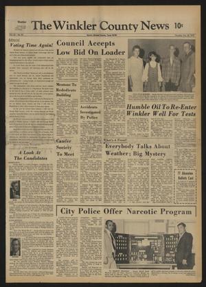 The Winkler County News (Kermit, Tex.), Vol. 34, No. 63, Ed. 1 Thursday, October 29, 1970