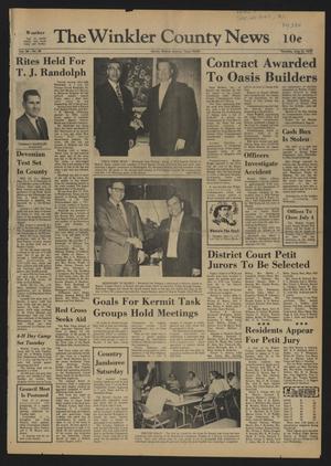 The Winkler County News (Kermit, Tex.), Vol. 36, No. 25, Ed. 1 Thursday, June 15, 1972