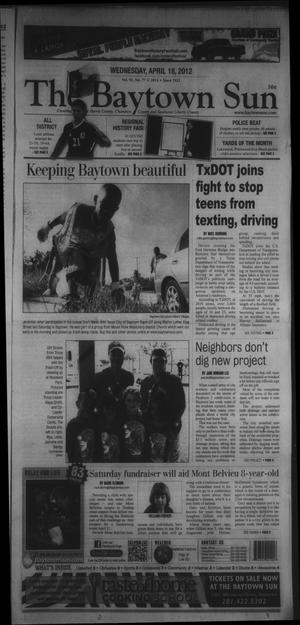 The Baytown Sun (Baytown, Tex.), Vol. 92, No. 77, Ed. 1 Wednesday, April 18, 2012