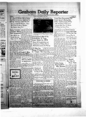 Primary view of object titled 'Graham Daily Reporter (Graham, Tex.), Vol. 5, No. 237, Ed. 1 Tuesday, June 6, 1939'.