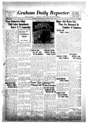 Graham Daily Reporter (Graham, Tex.), Vol. 3, No. 6, Ed. 1 Wednesday, September 9, 1936