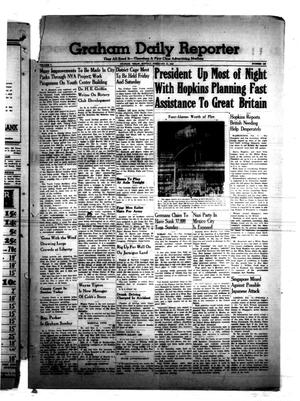 Graham Daily Reporter (Graham, Tex.), Vol. 7, No. 146, Ed. 1 Monday, February 17, 1941