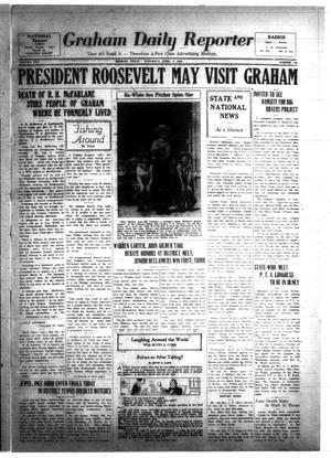Primary view of object titled 'Graham Daily Reporter (Graham, Tex.), Vol. 2, No. 186, Ed. 1 Saturday, April 11, 1936'.