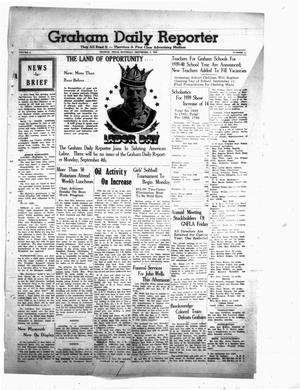 Graham Daily Reporter (Graham, Tex.), Vol. 6, No. 1, Ed. 1 Saturday, September 2, 1939