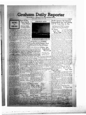 Primary view of object titled 'Graham Daily Reporter (Graham, Tex.), Vol. 5, No. 281, Ed. 1 Thursday, July 27, 1939'.