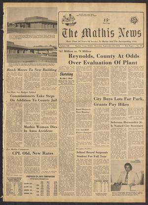 The Mathis News (Mathis, Tex.), Vol. 53, No. 39, Ed. 1 Thursday, September 23, 1976