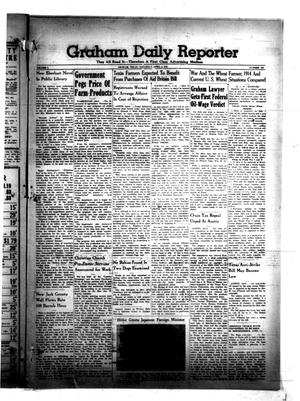 Primary view of object titled 'Graham Daily Reporter (Graham, Tex.), Vol. 7, No. 187, Ed. 1 Saturday, April 5, 1941'.