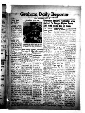 Primary view of object titled 'Graham Daily Reporter (Graham, Tex.), Vol. 7, No. 178, Ed. 1 Wednesday, March 26, 1941'.