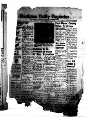 Primary view of object titled 'Graham Daily Reporter (Graham, Tex.), Vol. 7, No. 96, Ed. 1 Friday, December 20, 1940'.