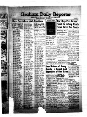 Primary view of object titled 'Graham Daily Reporter (Graham, Tex.), Ed. 1 Tuesday, October 22, 1940'.