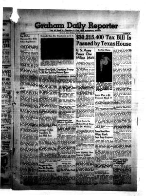 Primary view of object titled 'Graham Daily Reporter (Graham, Tex.), Vol. 7, No. 165, Ed. 1 Tuesday, March 11, 1941'.