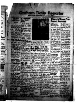 Primary view of object titled 'Graham Daily Reporter (Graham, Tex.), Vol. 7, No. 84, Ed. 1 Friday, December 6, 1940'.