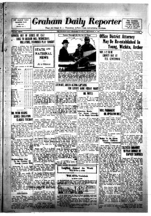 Graham Daily Reporter (Graham, Tex.), Vol. 3, No. 19, Ed. 1 Thursday, September 24, 1936