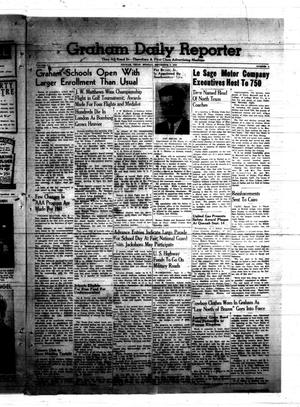 Graham Daily Reporter (Graham, Tex.), Vol. 7, No. 8, Ed. 1 Monday, September 9, 1940