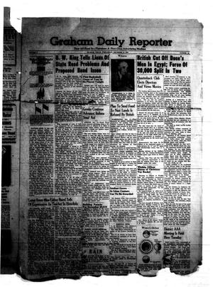 Primary view of object titled 'Graham Daily Reporter (Graham, Tex.), Vol. 7, No. 88, Ed. 1 Wednesday, December 11, 1940'.