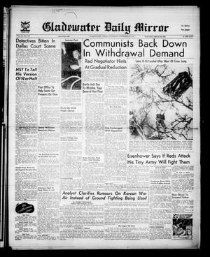 Primary view of object titled 'Gladewater Daily Mirror (Gladewater, Tex.), Vol. 3, No. 113, Ed. 1 Thursday, November 29, 1951'.