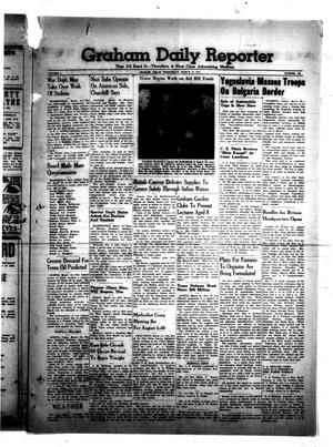 Graham Daily Reporter (Graham, Tex.), Vol. 7, No. 172, Ed. 1 Wednesday, March 19, 1941