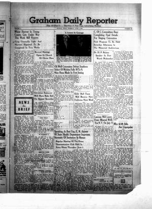 Primary view of object titled 'Graham Daily Reporter (Graham, Tex.), Vol. 5, No. 239, Ed. 1 Thursday, June 8, 1939'.