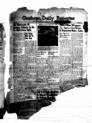 Primary view of object titled 'Graham Daily Reporter (Graham, Tex.), Vol. 6, No. 281, Ed. 1 Thursday, July 25, 1940'.