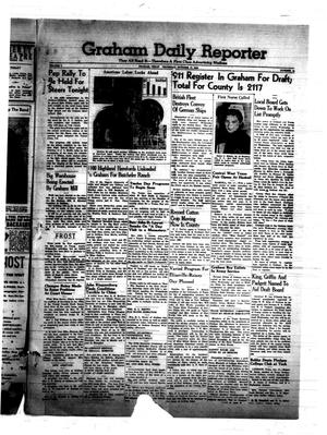 Graham Daily Reporter (Graham, Tex.), Vol. 7, No. 41, Ed. 1 Thursday, October 17, 1940