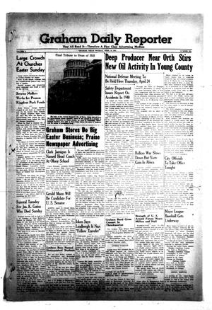 Graham Daily Reporter (Graham, Tex.), Vol. 7, No. 194, Ed. 1 Monday, April 14, 1941
