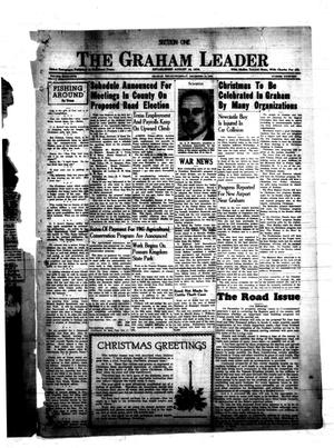 Primary view of object titled 'The Graham Leader (Graham, Tex.), Vol. 65, No. 19, Ed. 1 Thursday, December 19, 1940'.