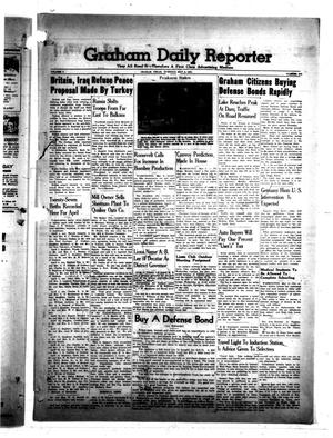 Primary view of object titled 'Graham Daily Reporter (Graham, Tex.), Vol. 7, No. 212, Ed. 1 Tuesday, May 6, 1941'.