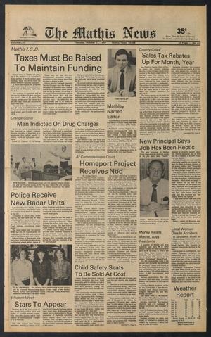 The Mathis News (Mathis, Tex.), Vol. 61, No. 41, Ed. 1 Thursday, October 11, 1984