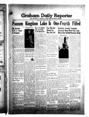 Primary view of object titled 'Graham Daily Reporter (Graham, Tex.), Vol. 7, No. 198, Ed. 1 Friday, April 18, 1941'.