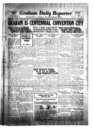 Primary view of object titled 'Graham Daily Reporter (Graham, Tex.), Vol. 2, No. 146, Ed. 1 Tuesday, February 25, 1936'.