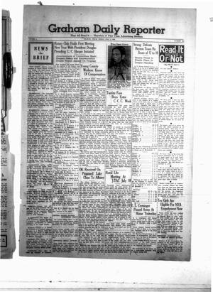 Primary view of object titled 'Graham Daily Reporter (Graham, Tex.), Vol. 5, No. 264, Ed. 1 Friday, July 7, 1939'.