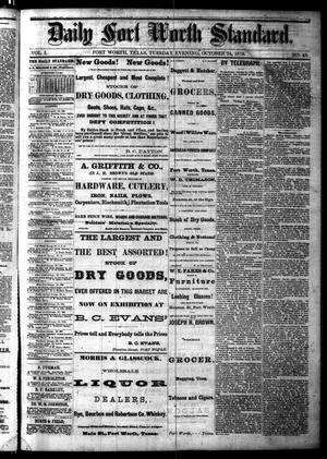 Daily Fort Worth Standard. (Fort Worth, Tex.), Vol. 1, No. 45, Ed. 1 Tuesday, October 24, 1876
