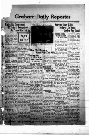 Graham Daily Reporter (Graham, Tex.), Vol. 5, No. 153, Ed. 1 Tuesday, February 28, 1939