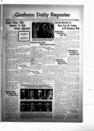 Graham Daily Reporter (Graham, Tex.), Vol. 5, No. 193, Ed. 1 Saturday, April 15, 1939