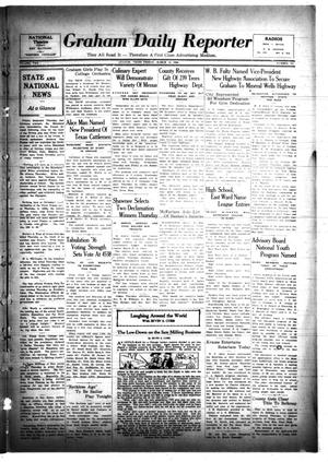 Primary view of object titled 'Graham Daily Reporter (Graham, Tex.), Vol. 2, No. 161, Ed. 1 Friday, March 13, 1936'.