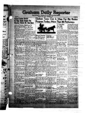 Primary view of object titled 'Graham Daily Reporter (Graham, Tex.), Vol. 7, No. 18, Ed. 1 Friday, September 20, 1940'.
