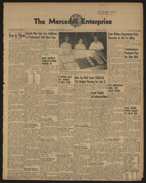 Primary view of object titled 'The Mercedes Enterprise (Mercedes, Tex.), Vol. 45, No. 28, Ed. 1 Thursday, July 11, 1957'.