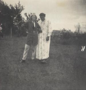 [Photograph of a Couple in Costumes]
