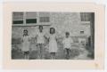 Photograph: [Four Eanes Rock Schoolhouse Students]